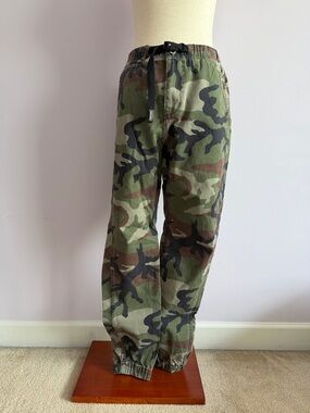 Ralph Lauren Camo Cargo Pants - Green Woodland
